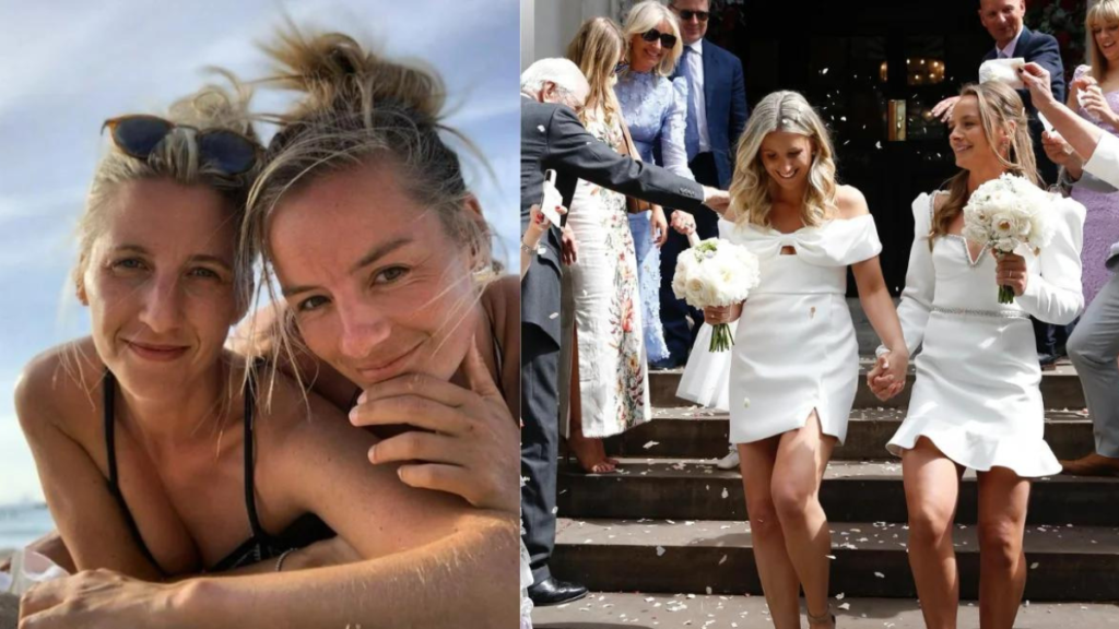 England Cricketer Danni Wyatt, Danni Wyatt, Georgie Hodge, Danni Wyatt Marries, England Cricketer Danni Wyatt, Danni Wyatt, Georgie Hodge, Danni Wyatt and virat kohli,