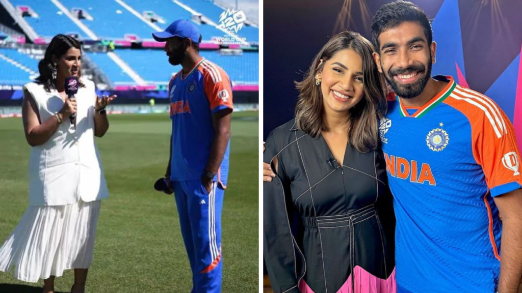 Sanjana Ganesan. Jasprit Bumrah, Jasprit Bumrah wife, Sanjana Ganesan interview,