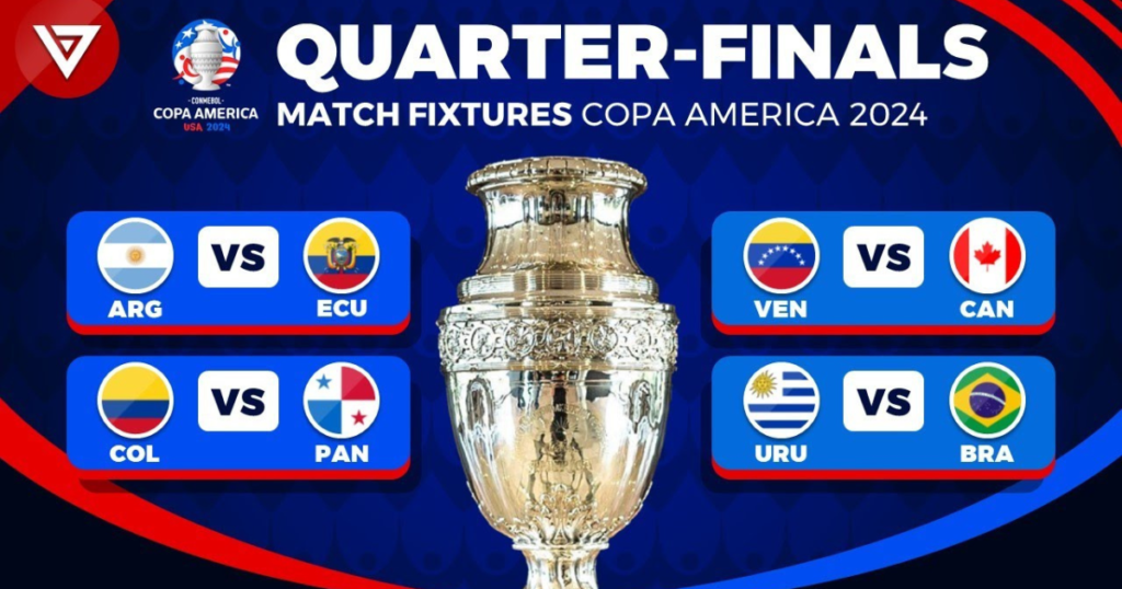 2024 Copa América Quarterfinals, 2024 Copa América. Copa América 2024 Quarterfinals, Copa América 2024